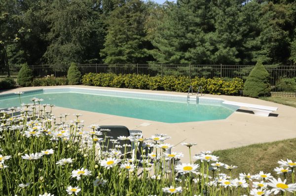 Pool Deck Leveling in Troy