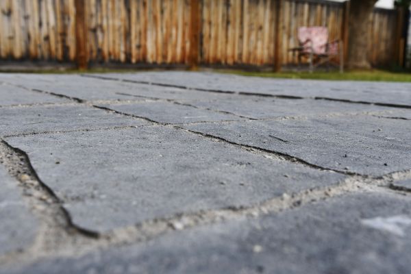 Sunken Patio Repair in Troy